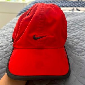 Nike red hat